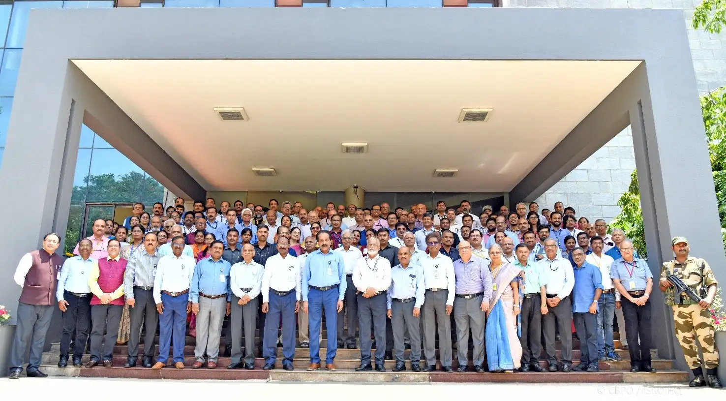Scientists, engineers and academics at ISRO's Chandrayaan-3 and Aditya-L1 appraisal meeting in May 2023